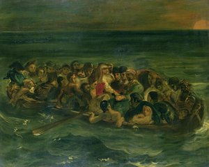 Schizzo per Il naufragio di Don Giovanni